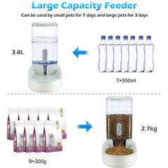 Kacoomi water dispenser leak-proof valve, mess-free hydration for pets.