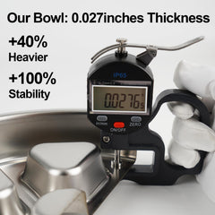 Kactoily 2.5 cup capacity suits medium to large dogs.