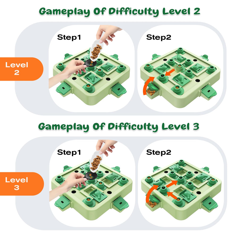 KADTC dog slow feeder mode turns meals into rewarding problem-solving activities