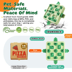KADTC dog puzzle movers showcase movable boxes for varied challenge and replay