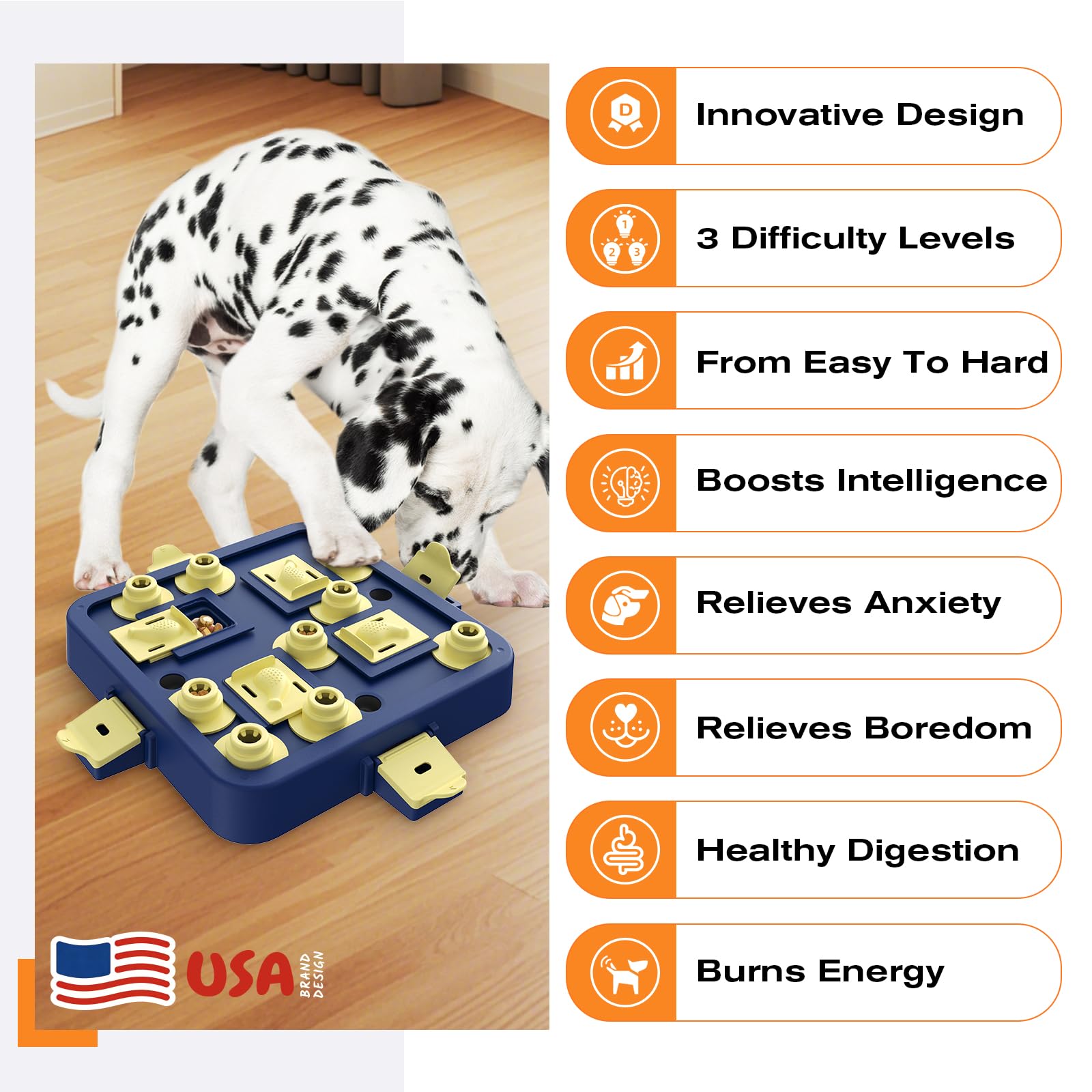 KADTC puzzle's sliding compartments promote problem-solving during indoor play sessions.