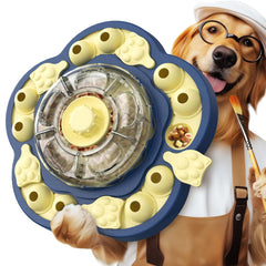KADTC dog puzzle toy in a 3-level setup offering a challenging brain workout