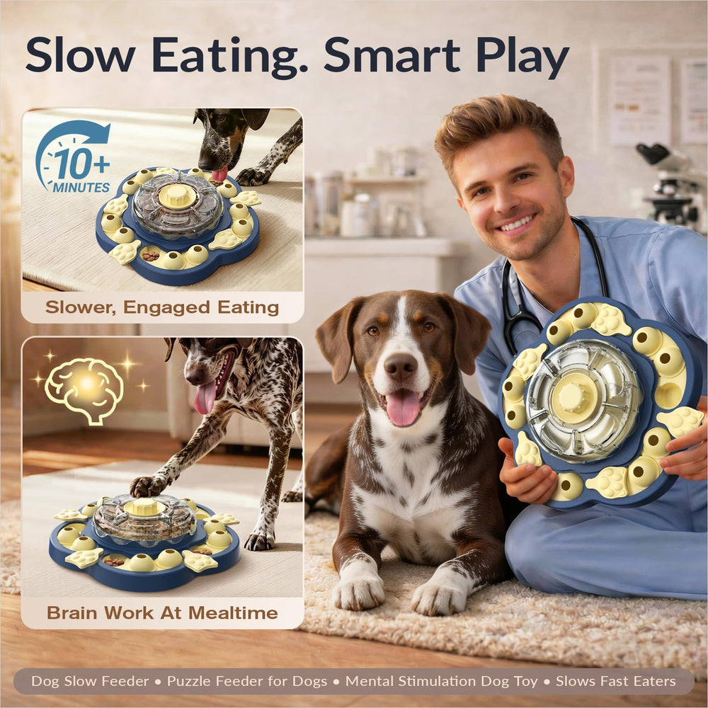 KADTC puzzle toy durable ABS construction suitable for dogs over 10 lbs