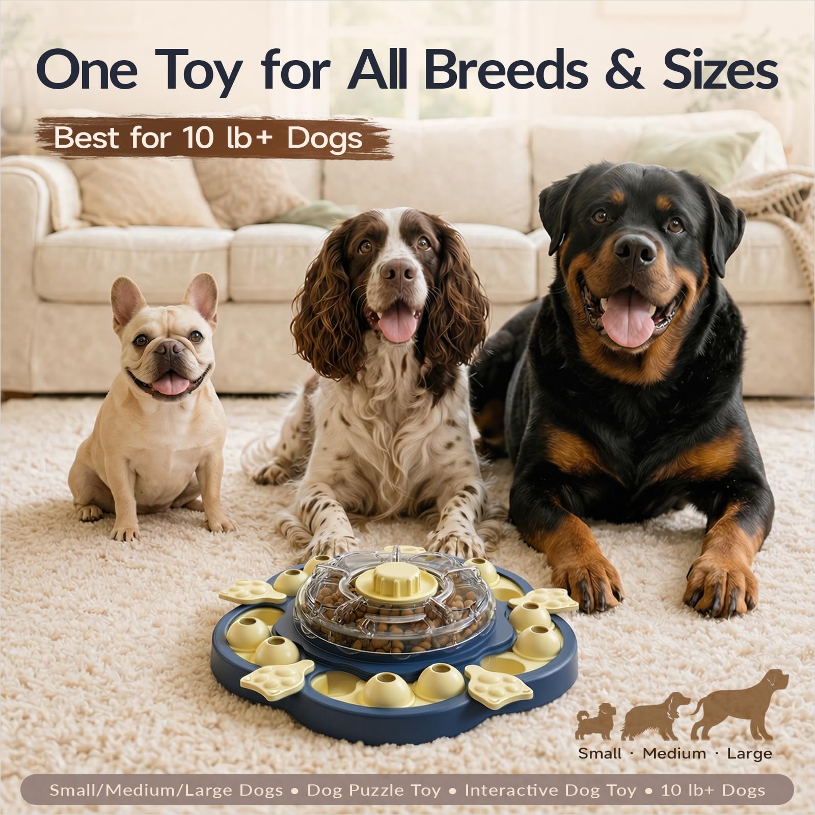 KADTC puzzle toy easy-clean pods detach for rinsing after play