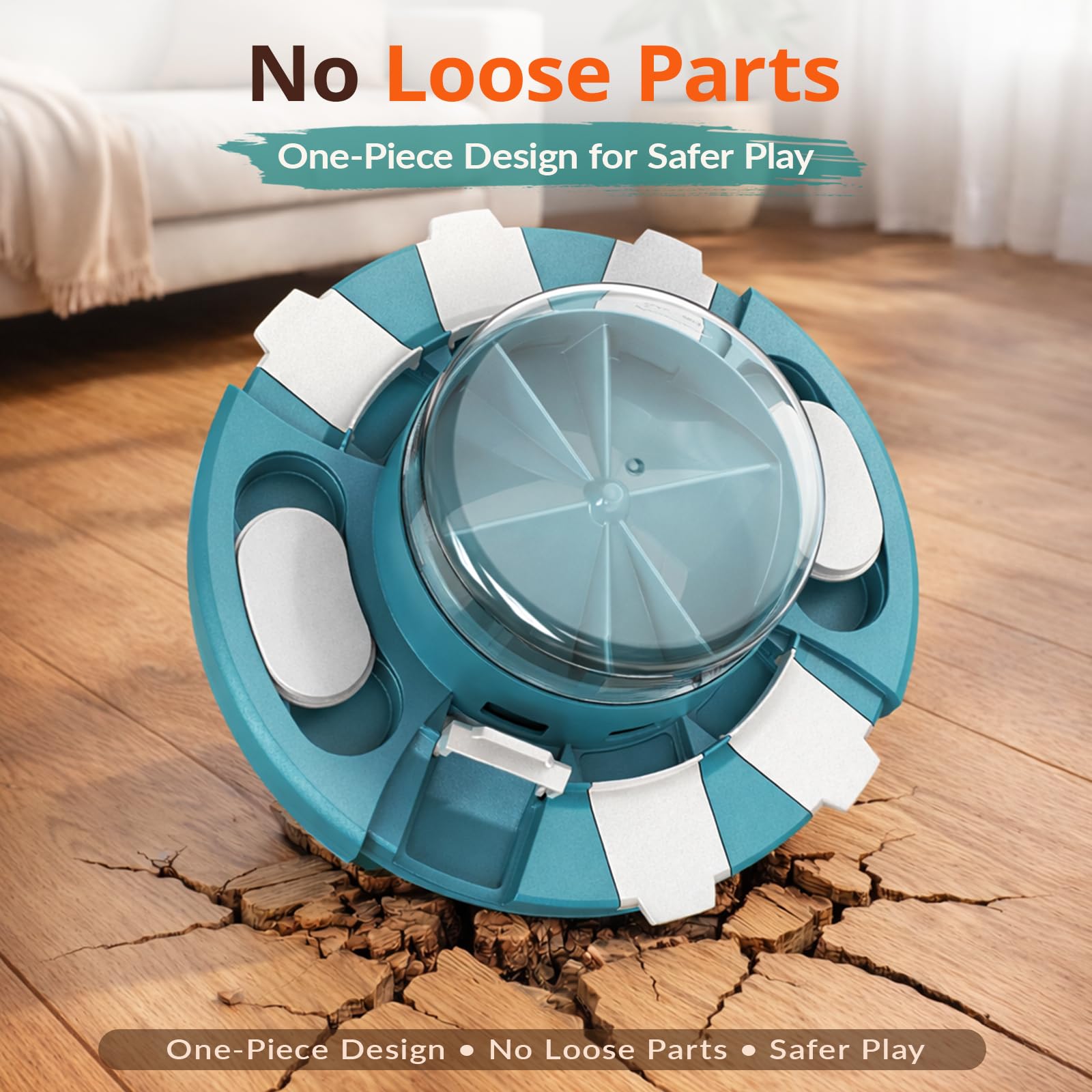 KADTC puzzle toy easy cleaning with built in drainage for quick drying
