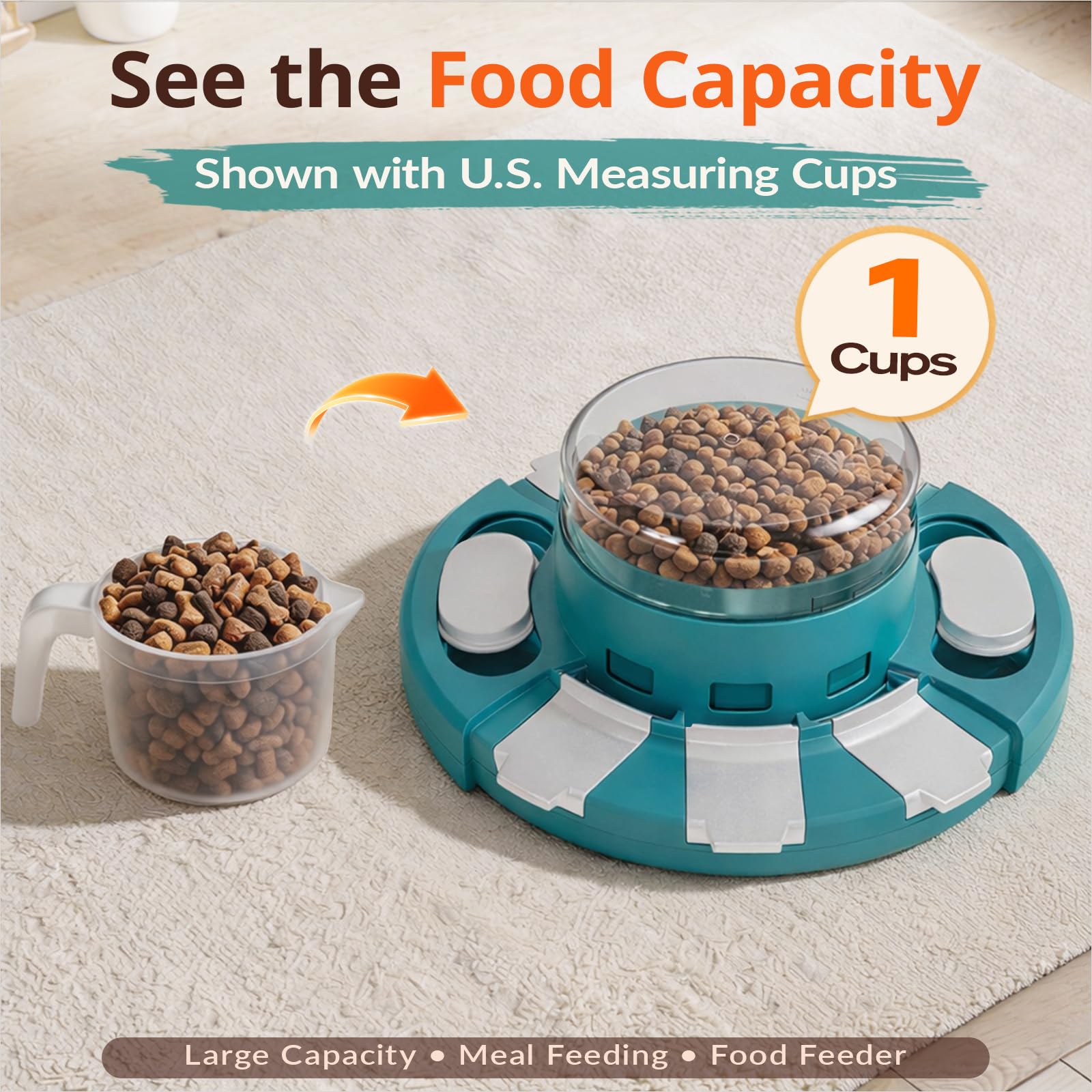 KADTC puzzle toy slow feeder design promotes mindful eating during play