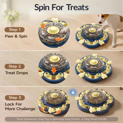 KADTC puzzle toy slow feeder feature with kibble sized up to 0.67 inches