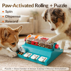 KADTC dog puzzle toy XL level 2 spin bar adds deeper challenge.