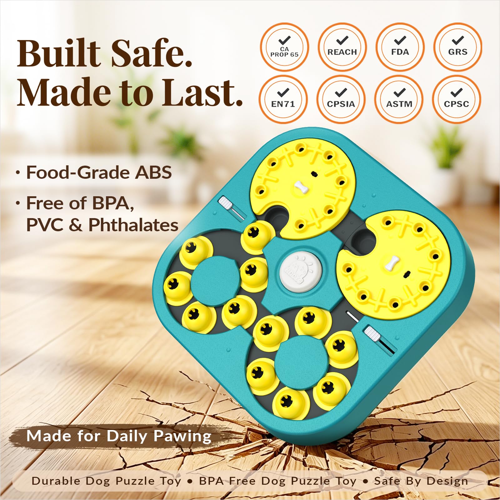 KADTC dog puzzle in action demonstrates multi-stage configurations for ongoing challenge.