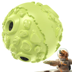 KADTC dog wobble giggle ball XL top view promotes active play for large dogs.
