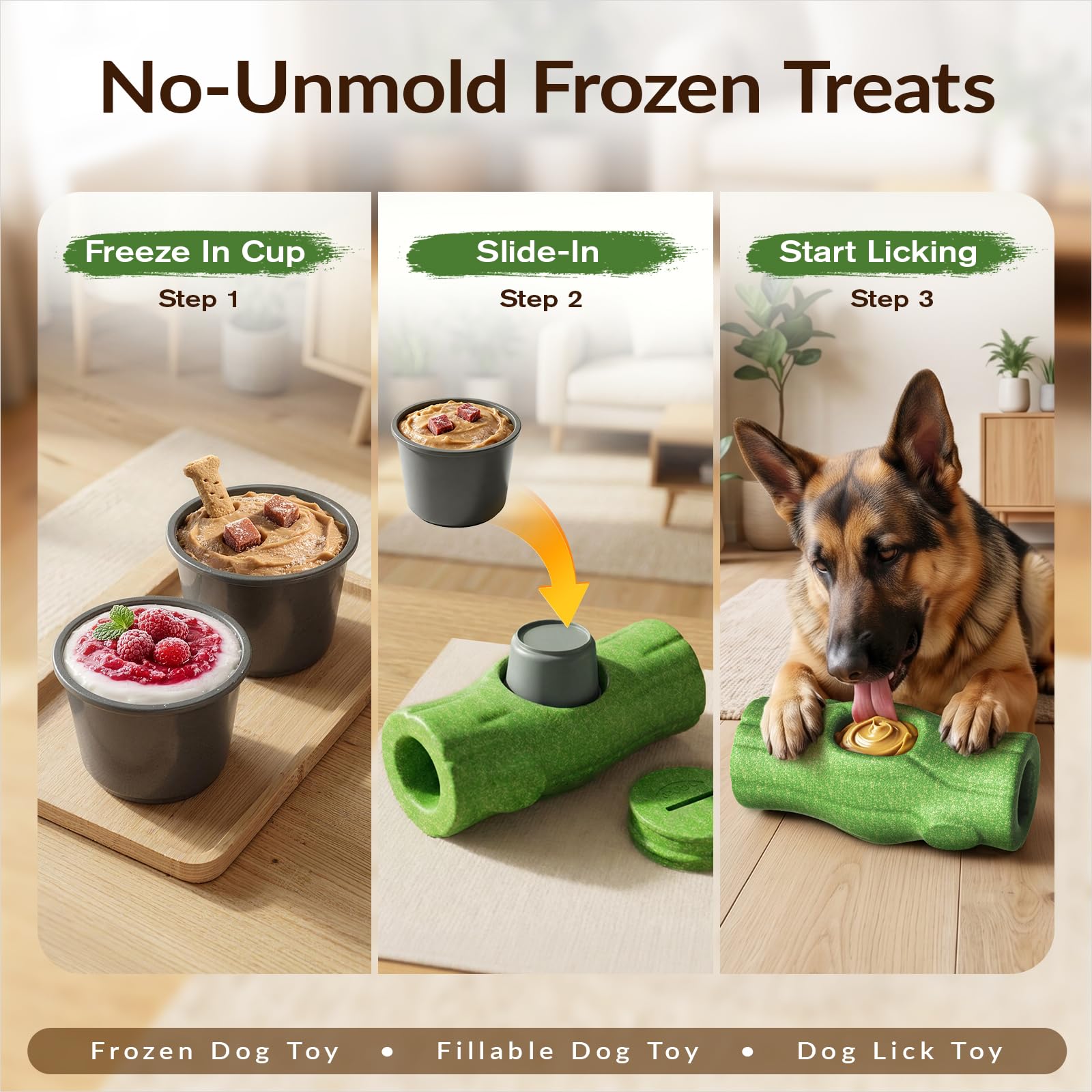 KADTC XXL frozen-center reward keeps dogs engaged during playtime.