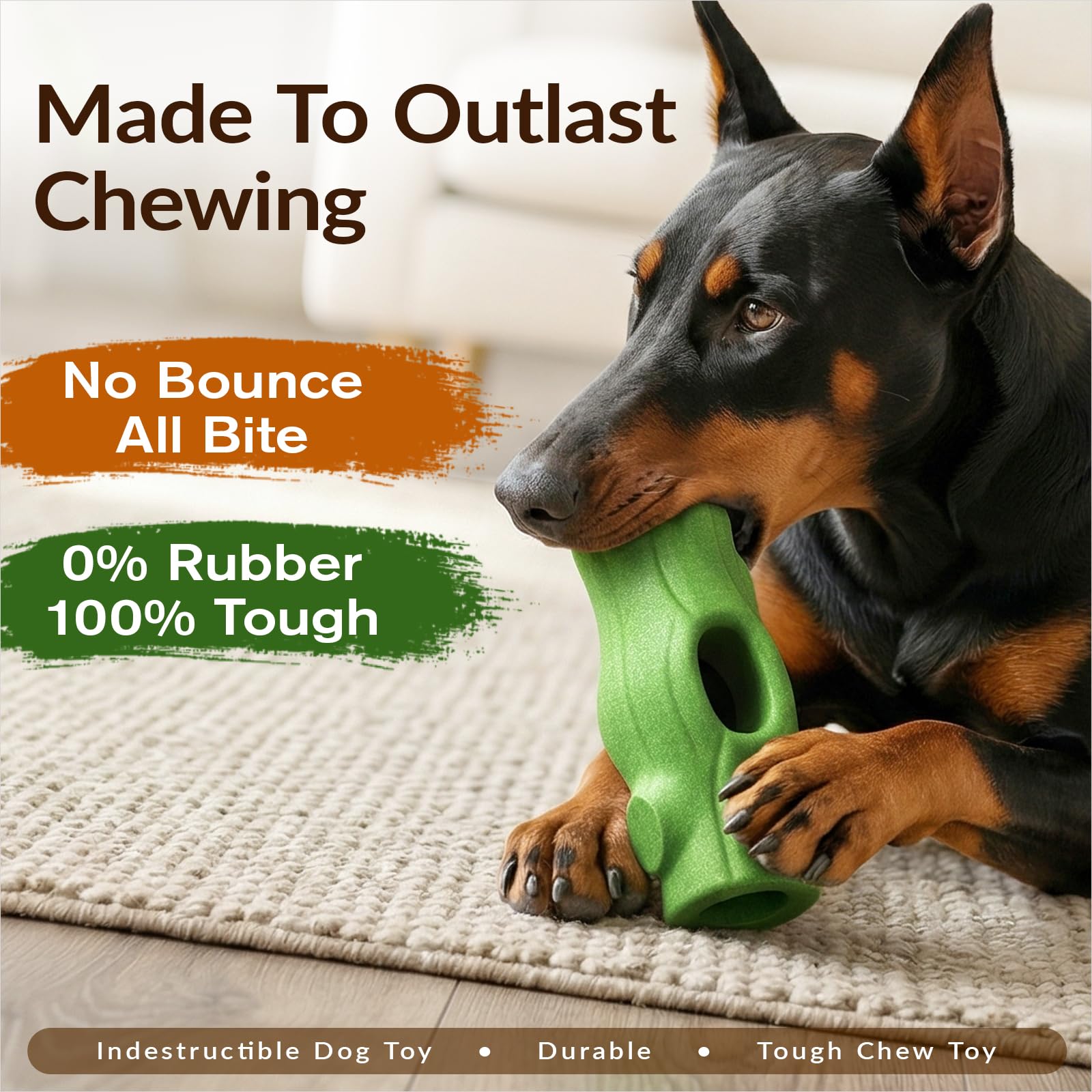 KADTC XXL textured-chew zones provide varied stimulation.