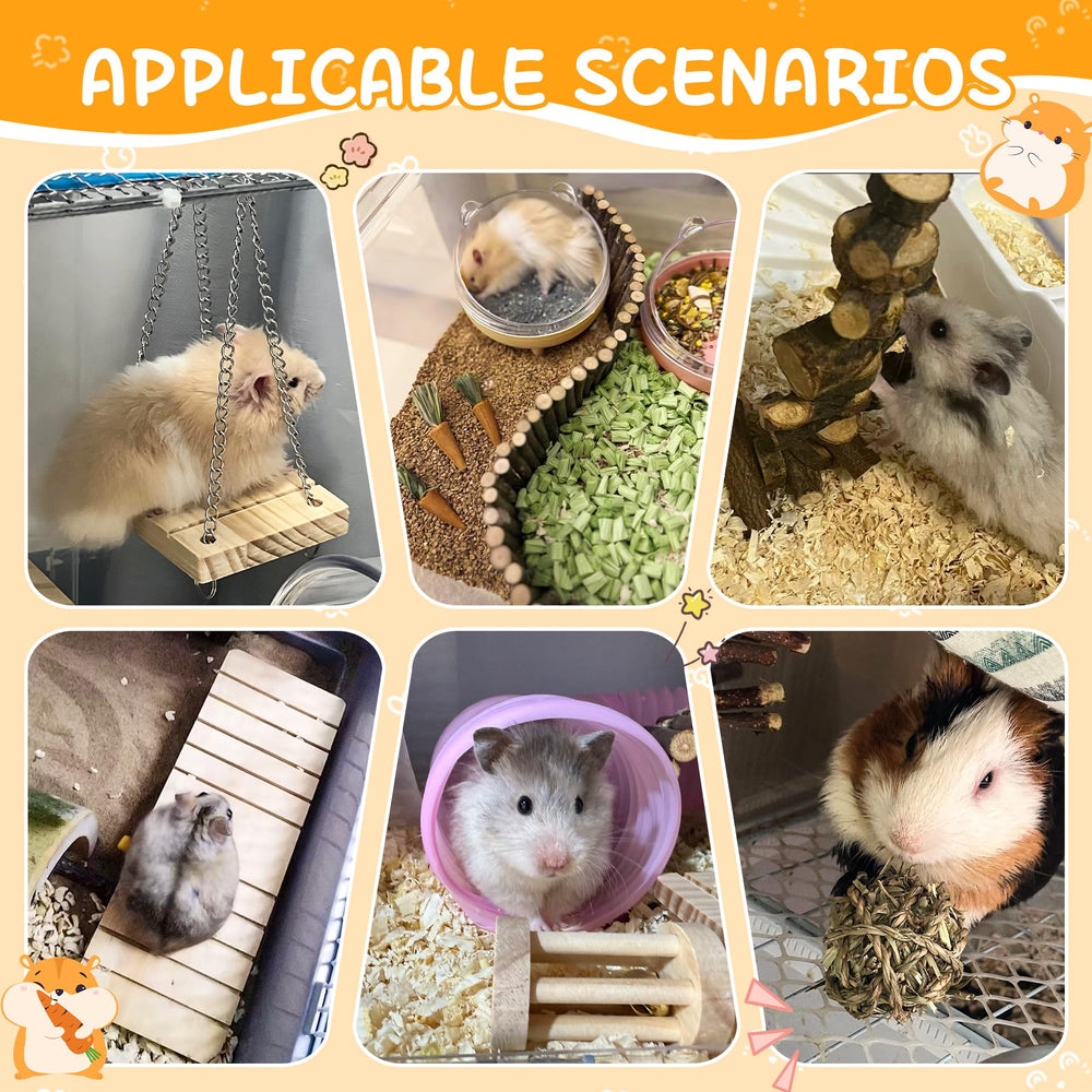 Kagoty hay sticks and chews pack for varied nibbling