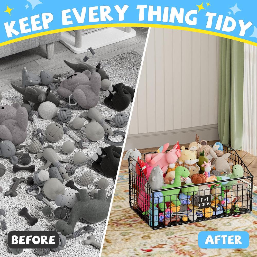Kaiferty multi-functional storage for treats, leashes and blankets