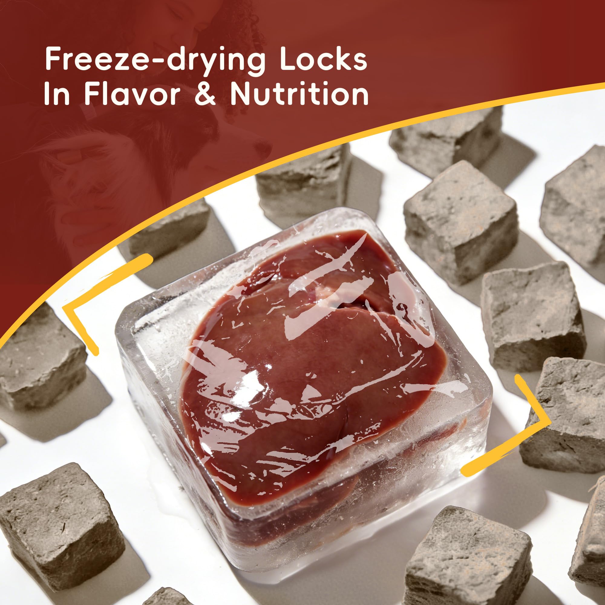 Kaiivo Training Treats Beef Liver Bites jar showing convenient resealable packaging