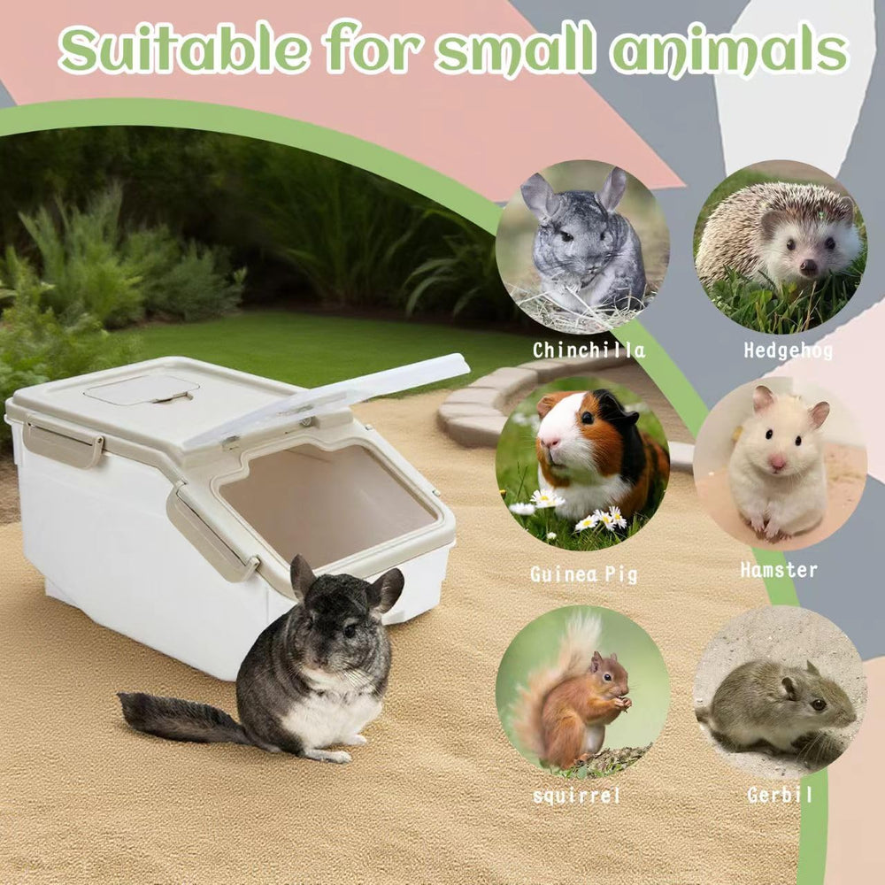 KAINUM easy clean chinchilla sand bath kit for tidy setup