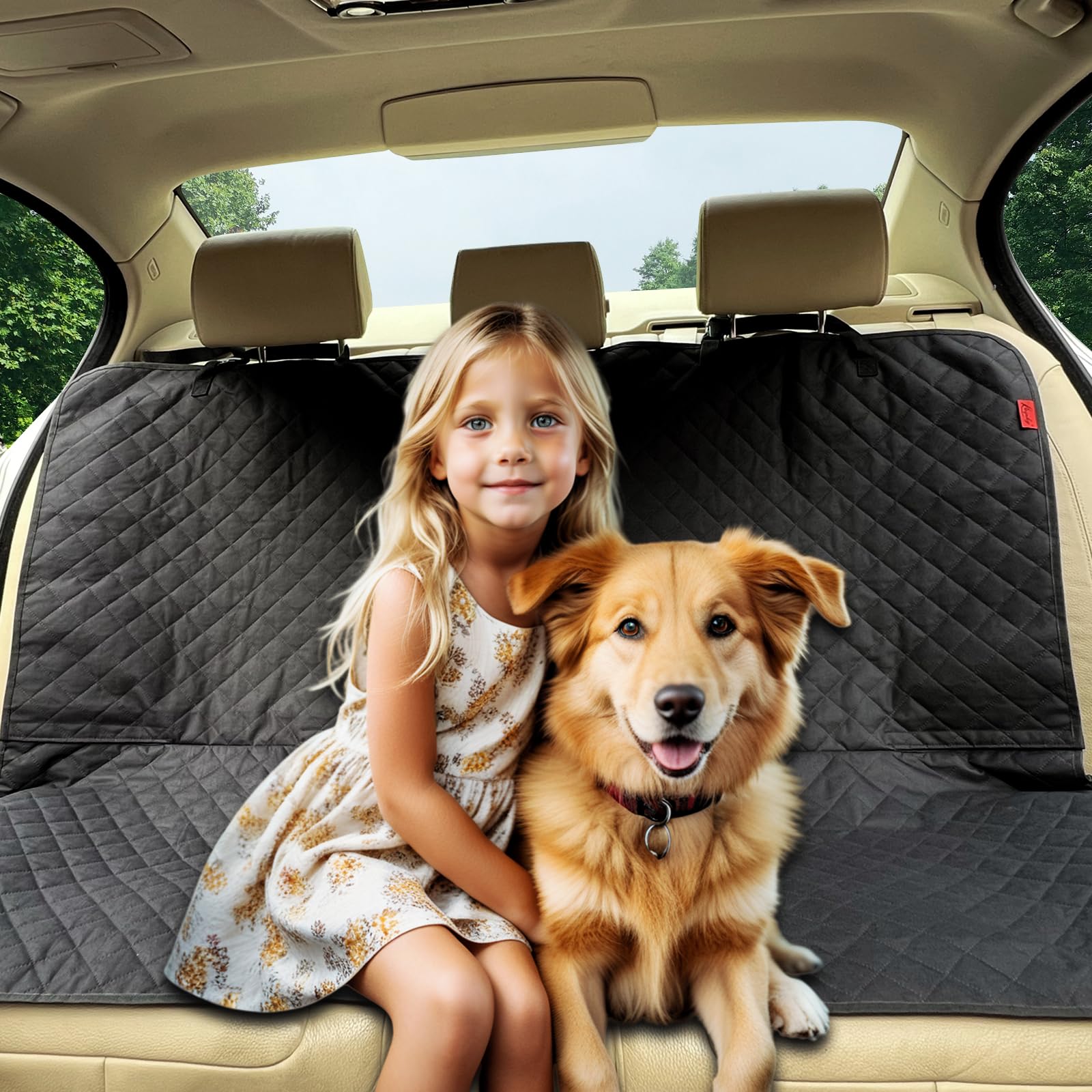 Kaiphy back-seat protector for family adventures with pets
