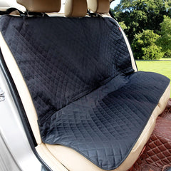 Kaiphy waterproof dog seat cover in back seat protects from hair and mud