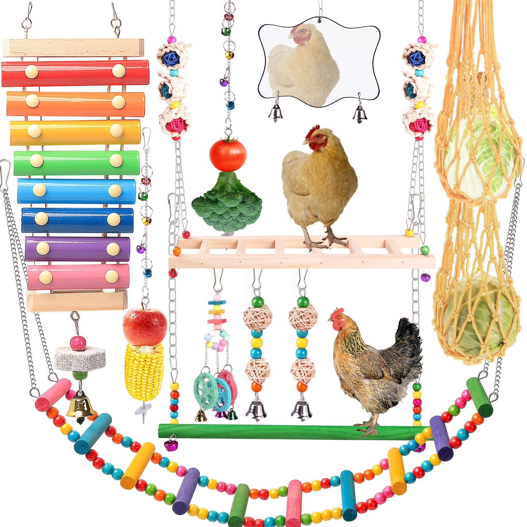 KAKUNM pecking toys promote natural foraging and entertainment