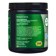 KALA HEALTH PeakTails MSM powder scoop shows easy daily dosing for dogs