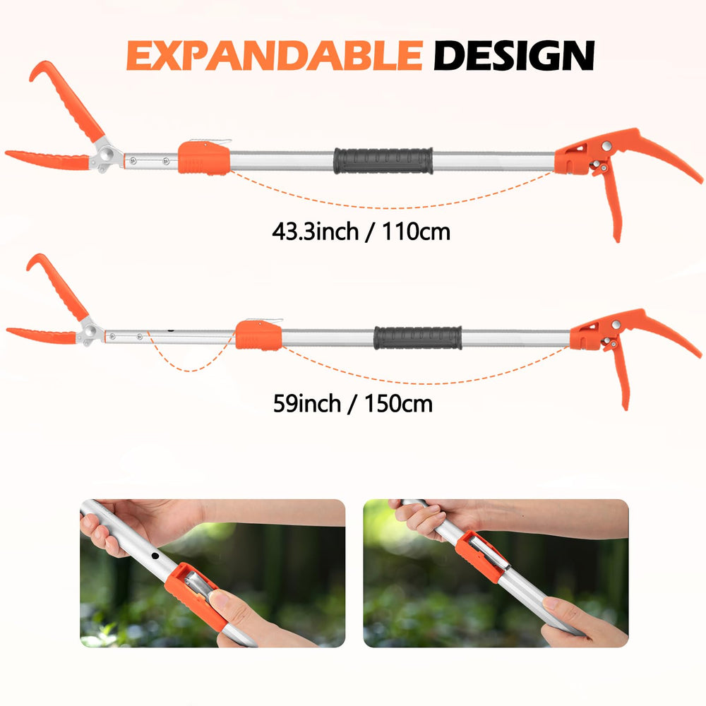 Kalkal Snake Grabber Tool corrosion-resistant material resists rust