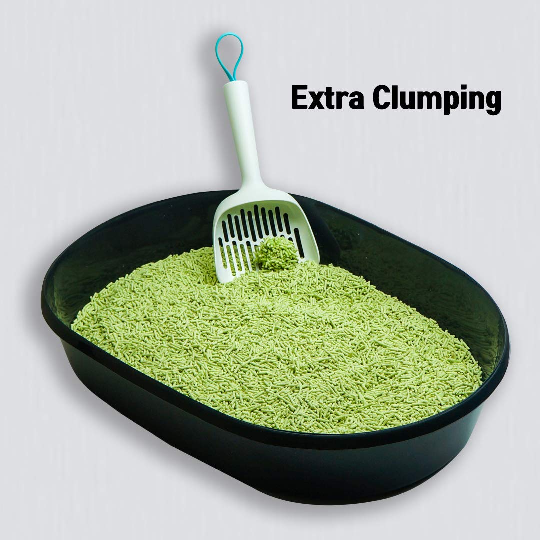 Kamys Zoo I Am Tofu 99% dust-free pellets reduce indoor dust.