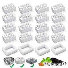 KANCHOU cat fountain carbon filter for cleaner water and odor control.