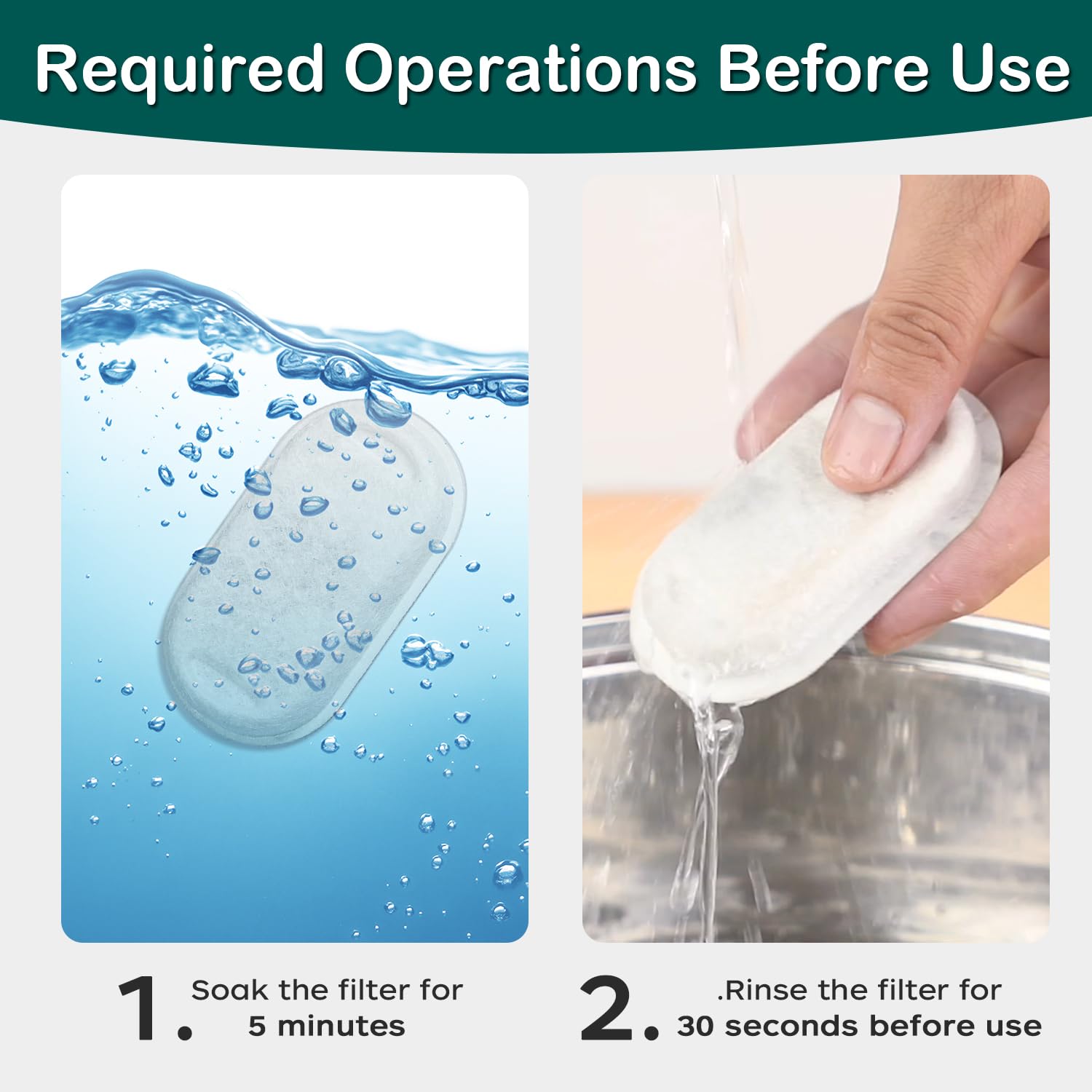 KANCHOU safe materials ensure pet water stays fresh