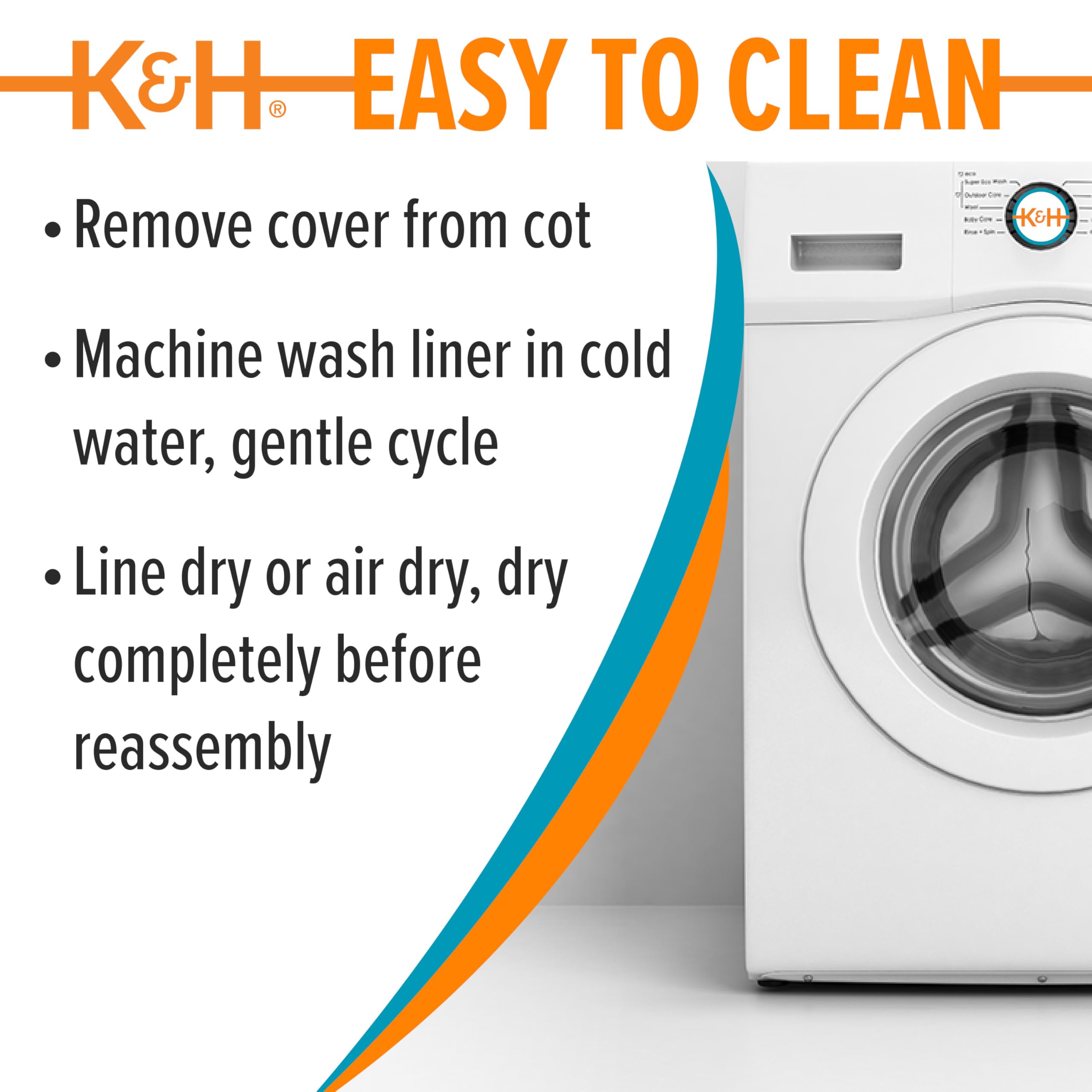 K&H cover demonstrates quick, tool-free swap to switch coverage seasonally