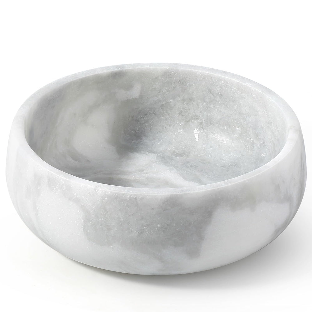 Karibiber marble dog bowl holds up to four cups of food or water.
