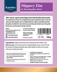 KARNLEA Slippery Elm & Marshmallow powder spoon for easy dosing