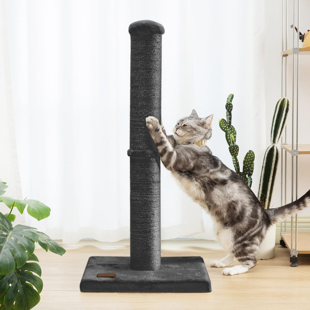 Karolpar scratching post base, stability showcases a topple-resistant design.