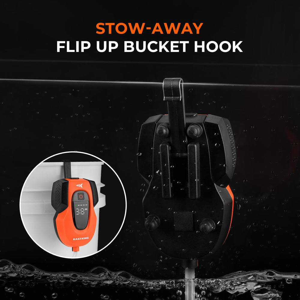 KastKing Li3 high airflow delivers rapid oxygen distribution for active bait.