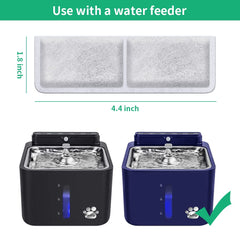 Kastty fountain filter fits snugly for reliable operation