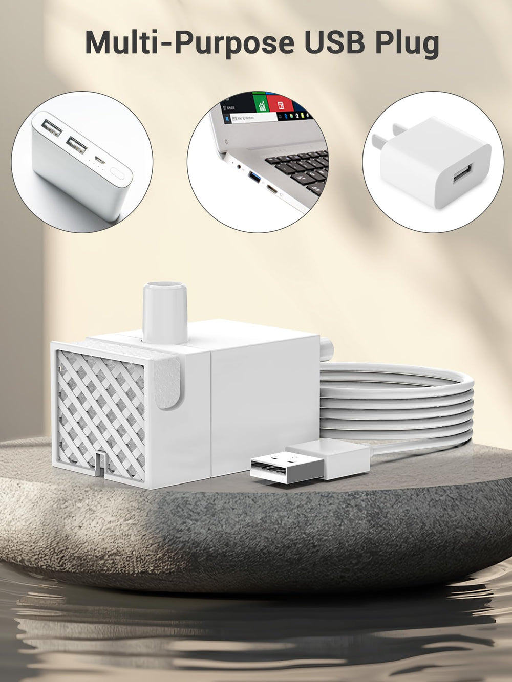 Kastty ultra-quiet motor keeps homes peaceful during use.