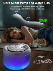 Kastty ultra-quiet pump operates at low noise for peaceful homes.