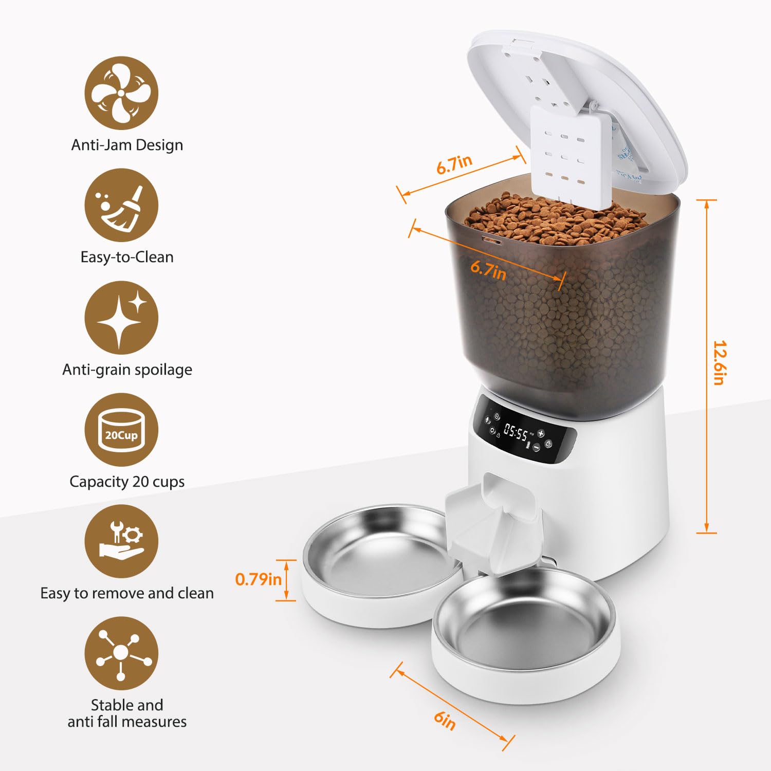 KATALICLAB voice meal call guides pets at mealtime