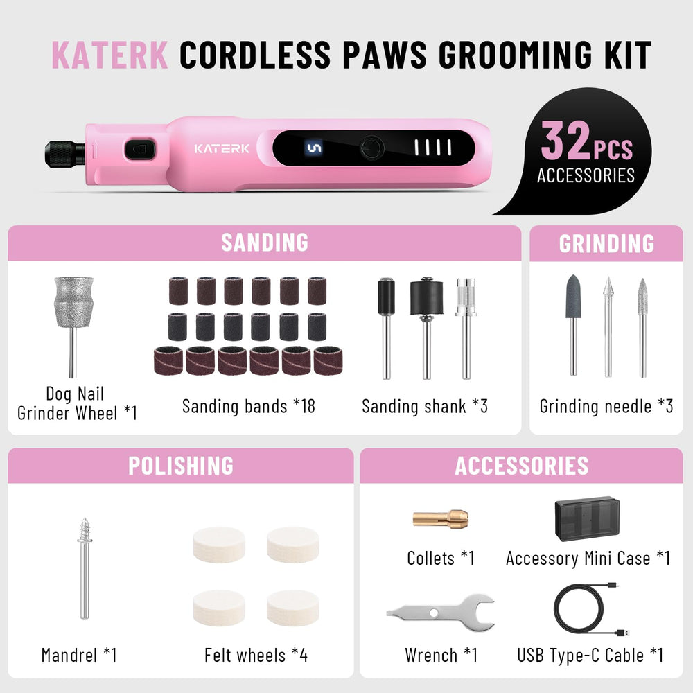 Katerk 360° LED illumination lets you trim nails from any angle