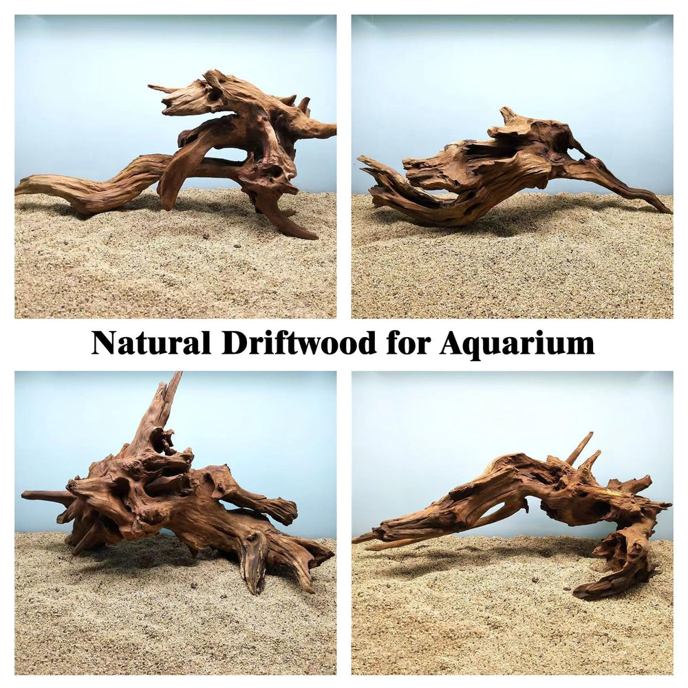 Kathson aquarium driftwood releases tannins that may soften water.