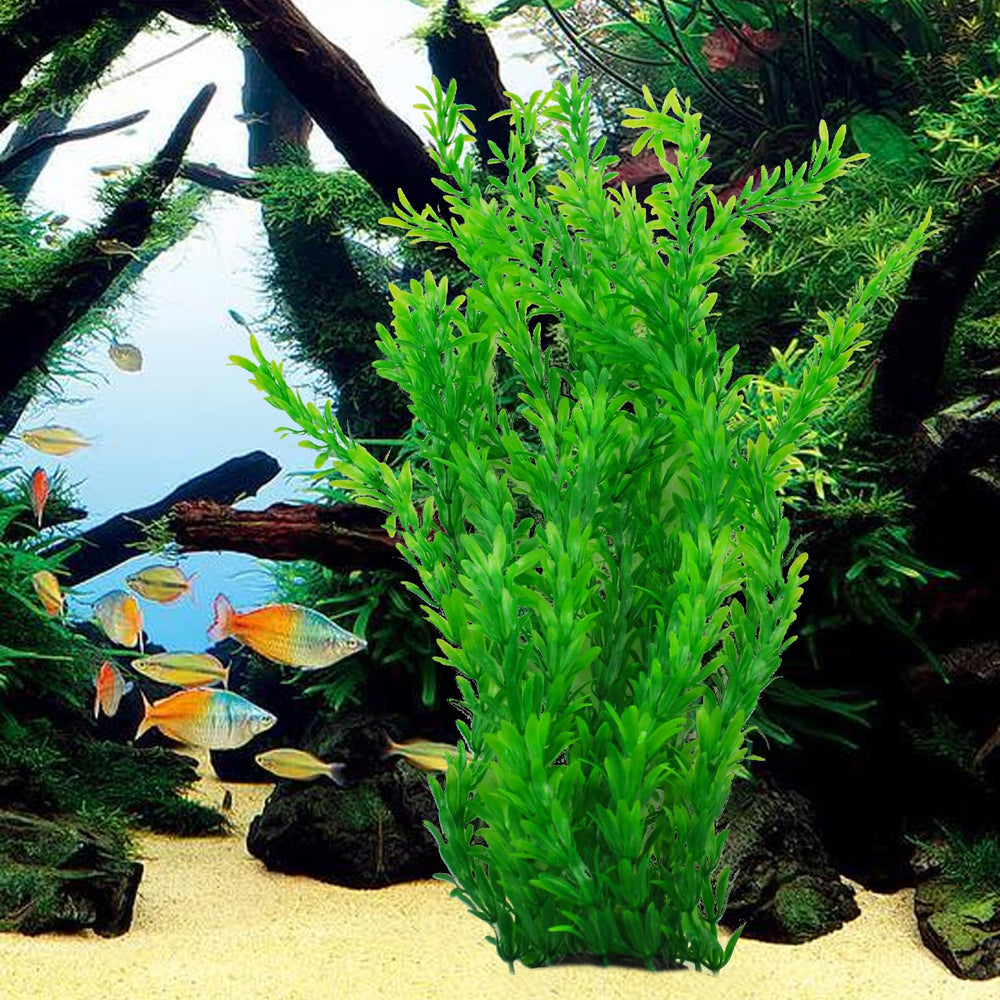 Kathson detailed surface texture on artificial seaweed invites exploration by curious fish.