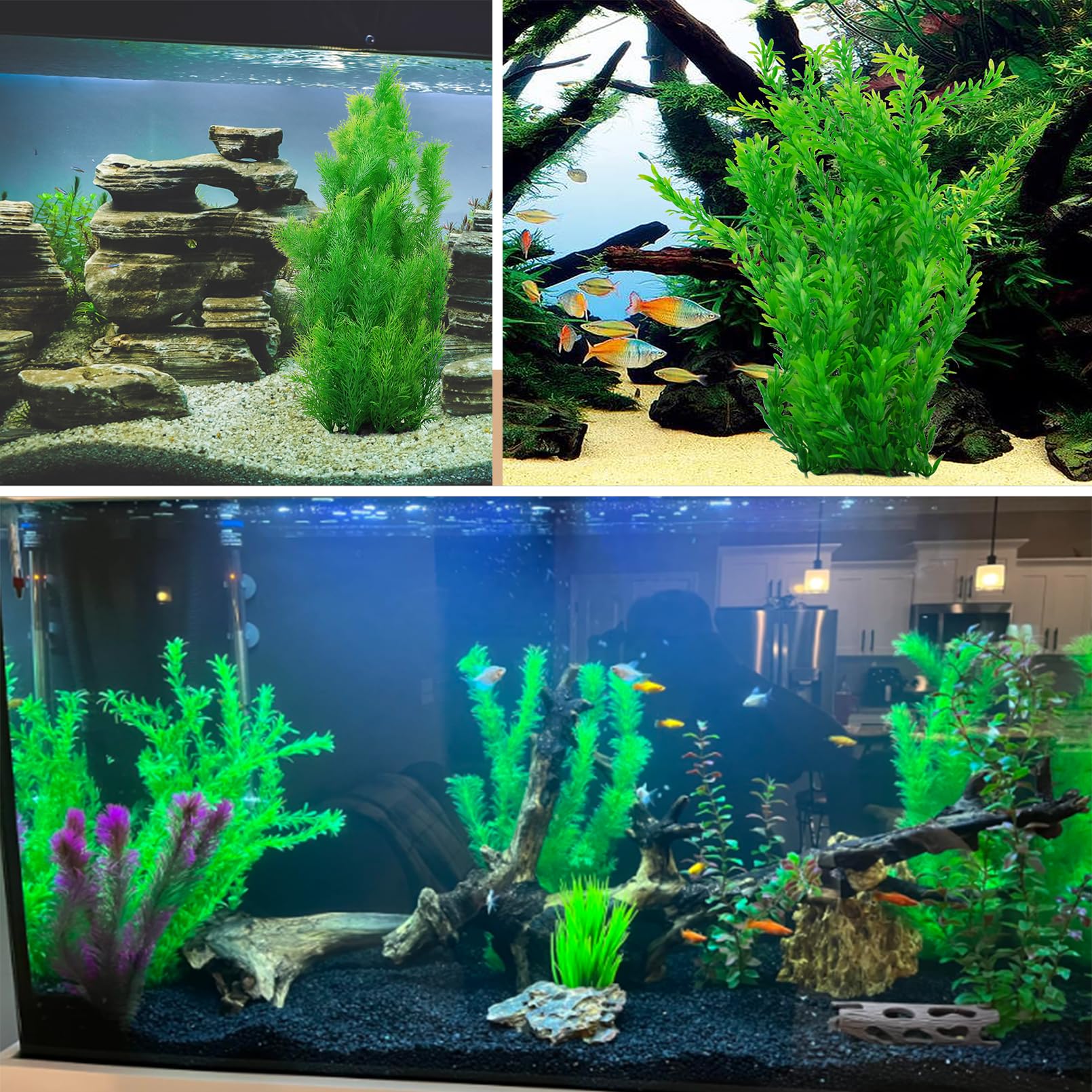 Kathson large plant pack helps shape a lush underwater landscape instantly.