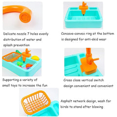 Kathson automatic-bath-faucet ensures steady water flow for quick, enjoyable baths.