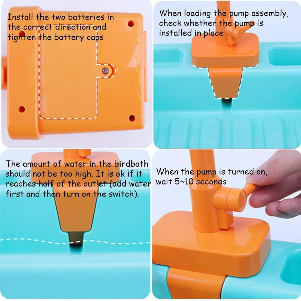 Kathson bathing-tub-container shows a tidy, compact bath option for cage setups.