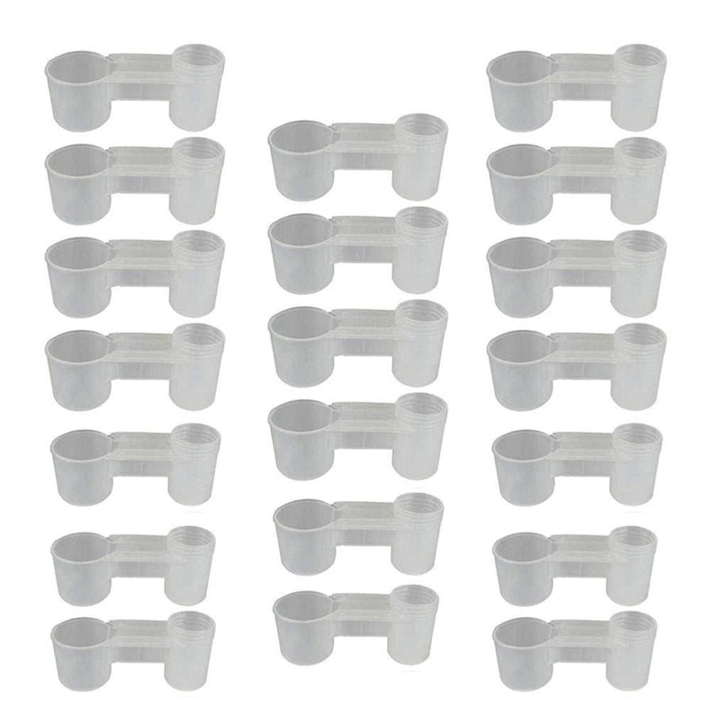 Kathson bird drinker cups assembly for quick, mess-free watering.