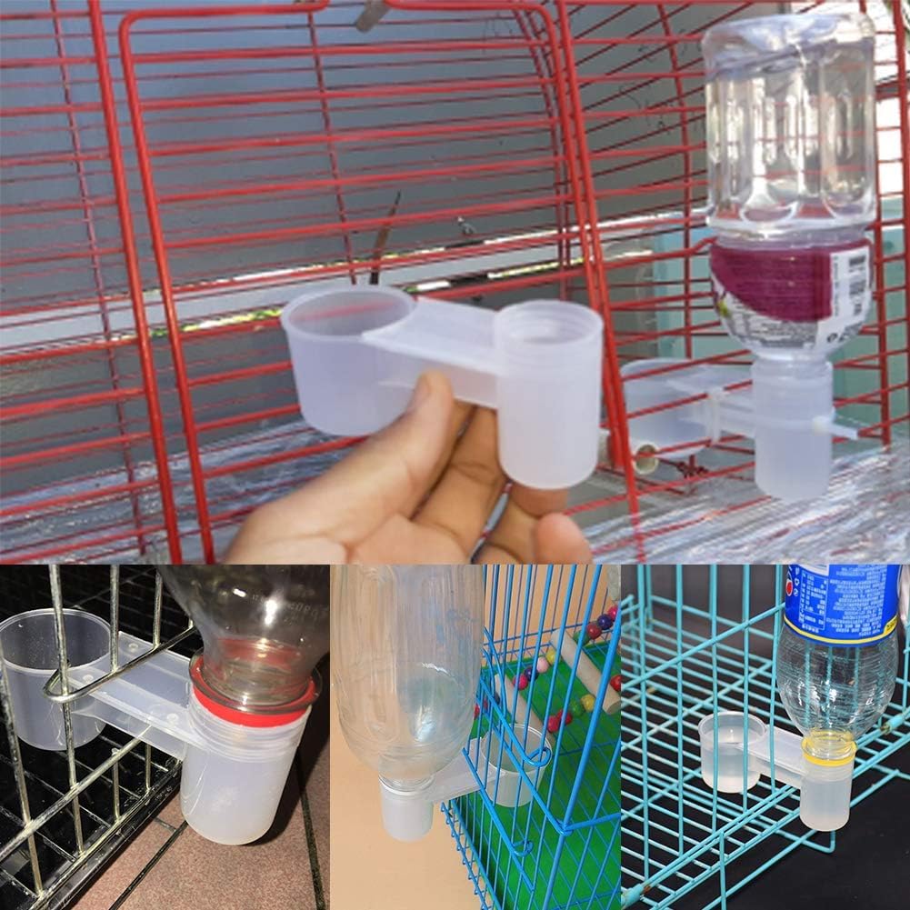 Kathson bottle refill design shows simple refilling to keep birds hydrated.