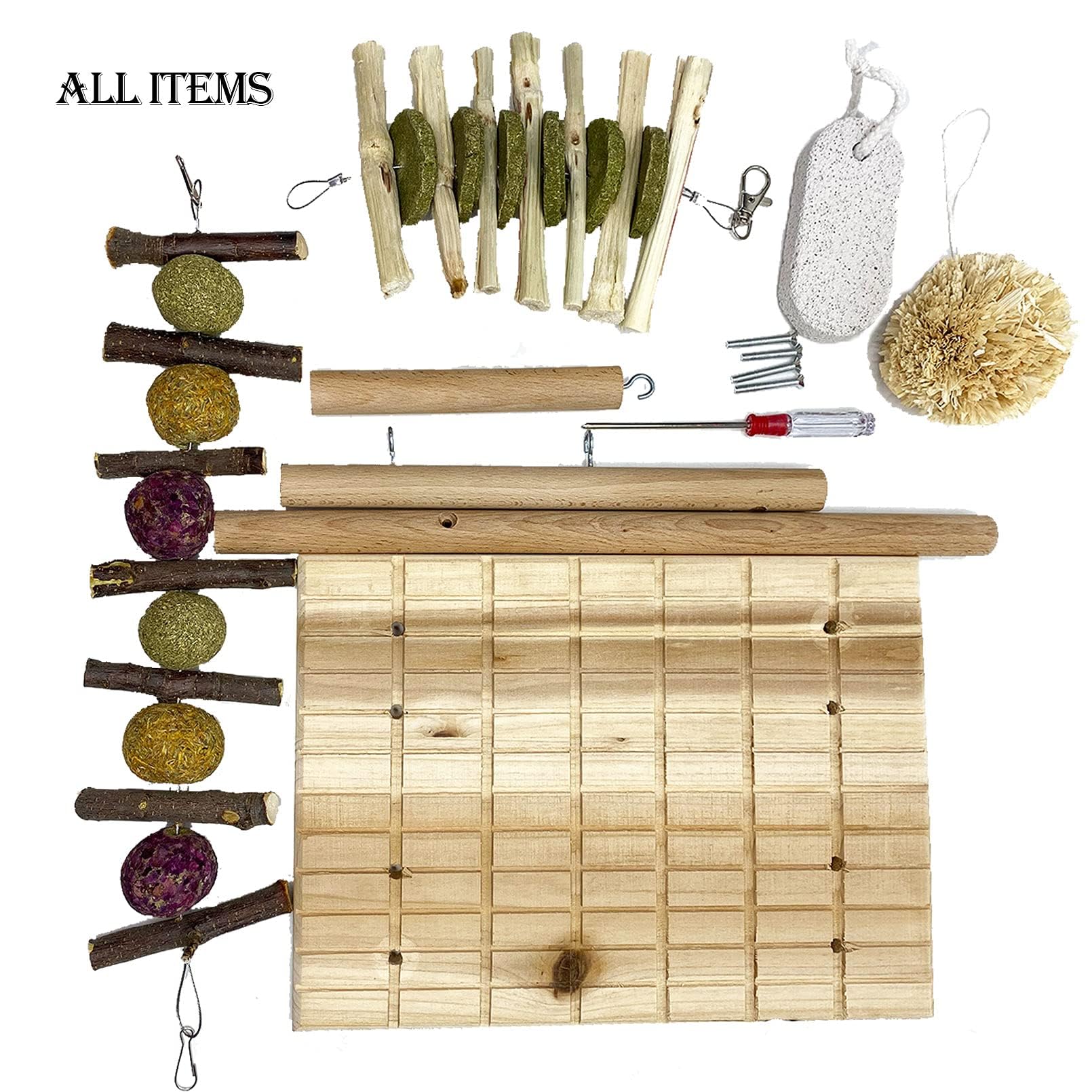 kathson secure-cage attachment with jute rope for stable cage setup