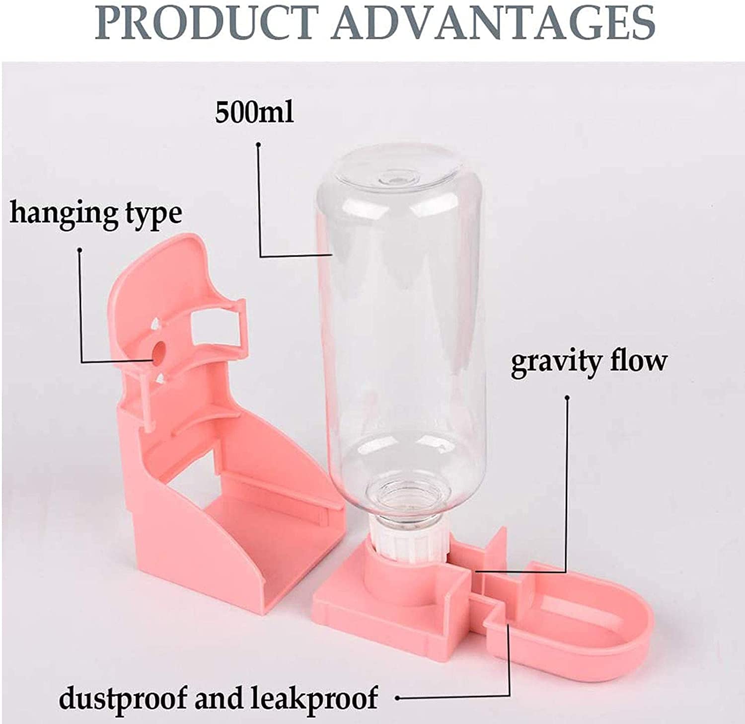 Kathson dustproof and leakproof seal helps keep water clean.