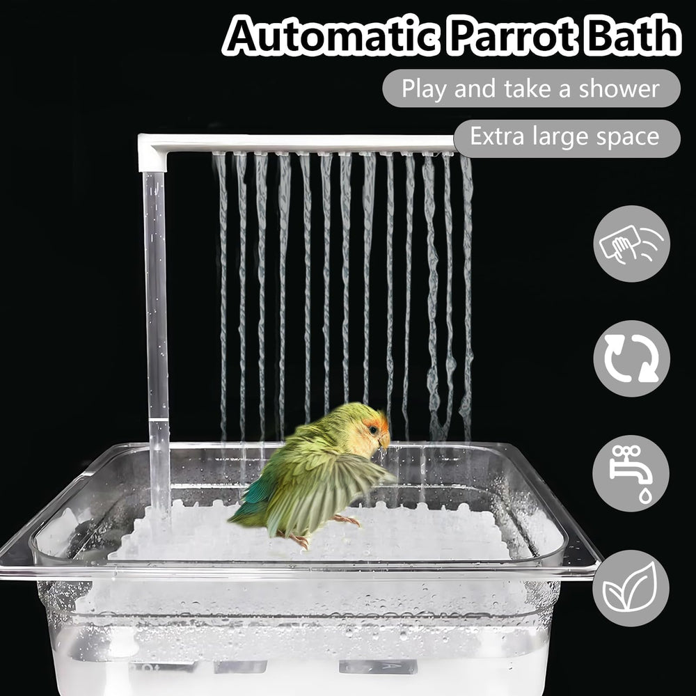Kathson bath is easy to assemble and clean for busy owners.