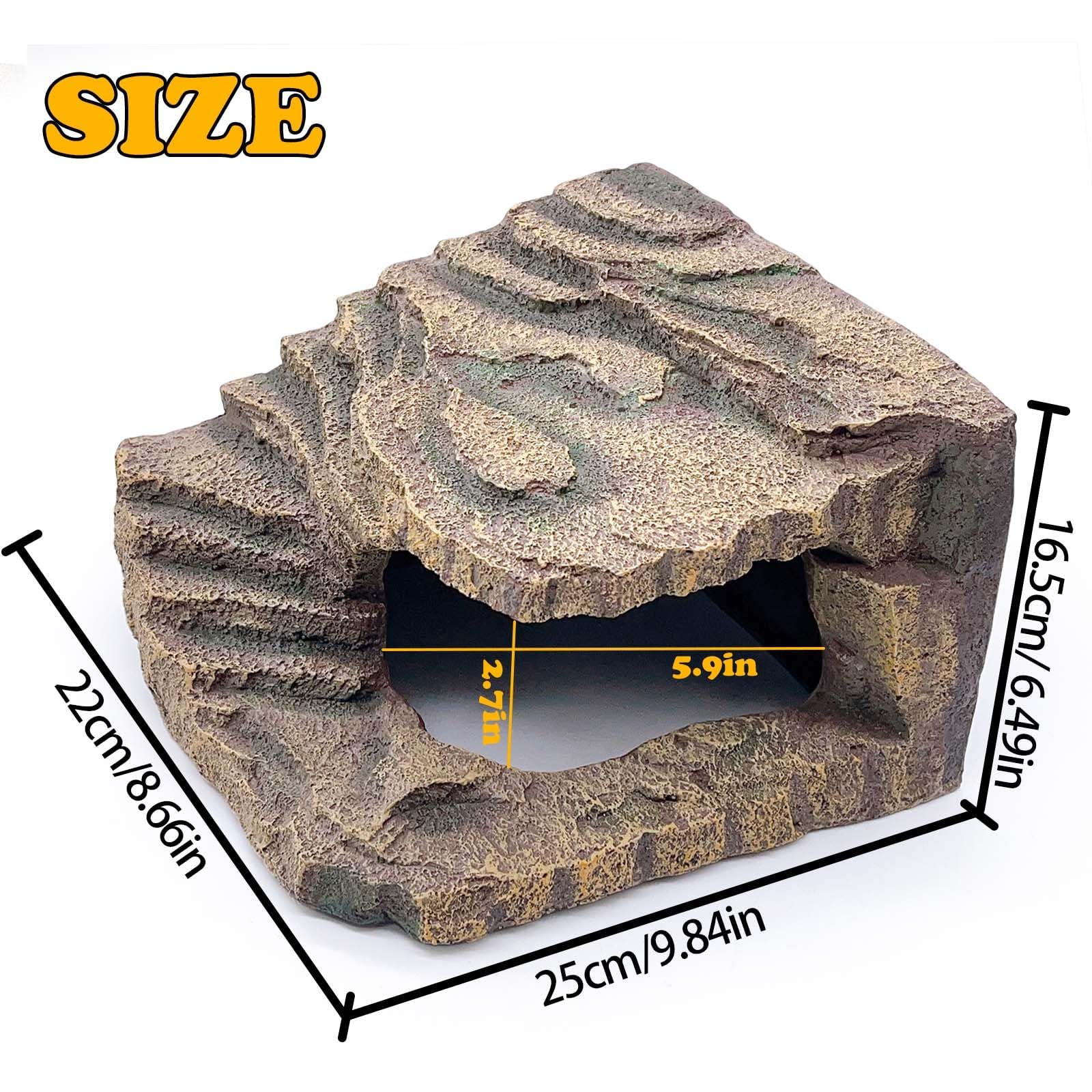 Kathson gecko habitat accessory boosts hiding and exploration.