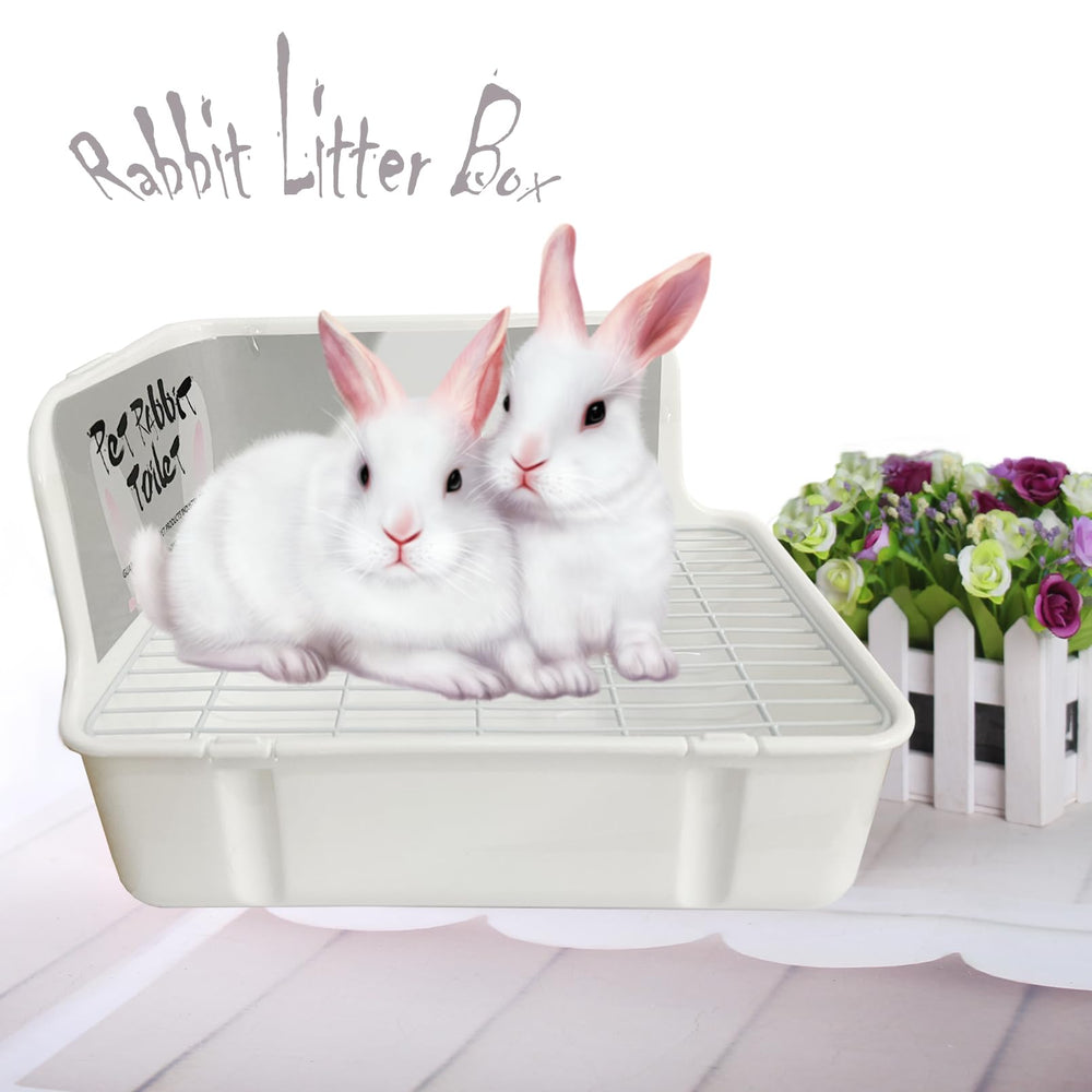 Kathson litter box tray-grid design keeps droppings contained and simplifies cleaning.